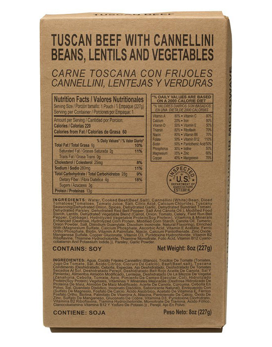 MRE Meals – Standard Variety with Heaters