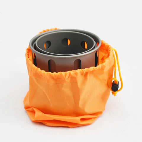 TOAKS TITANIUM BACKPACKING WOOD BURNING STOVE