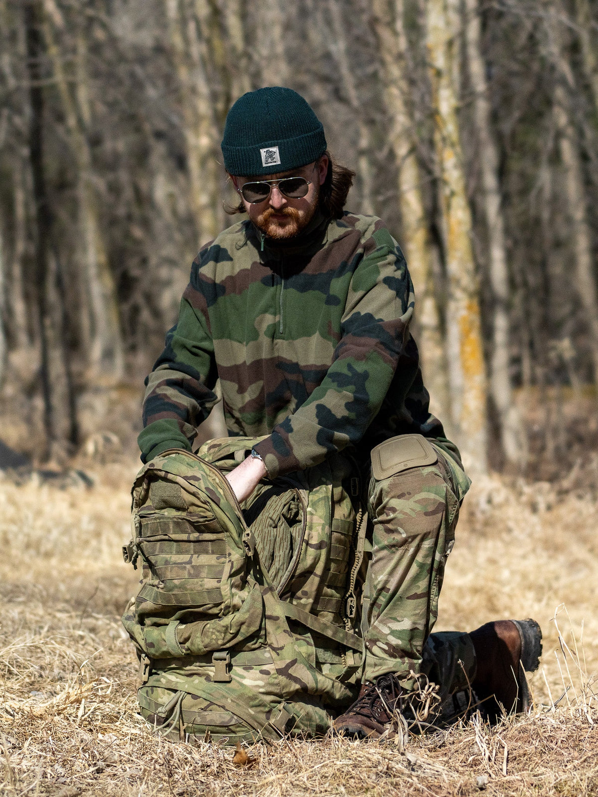 Unissued French CCE Woodland Fleece