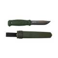 Mora Garberg Blackblade Military Green Carbon with Simple Poly Sheath #14528
